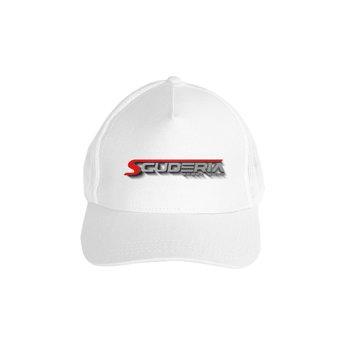 Nome do produto: Boné Americano com Tela Logo 3D Scuderia