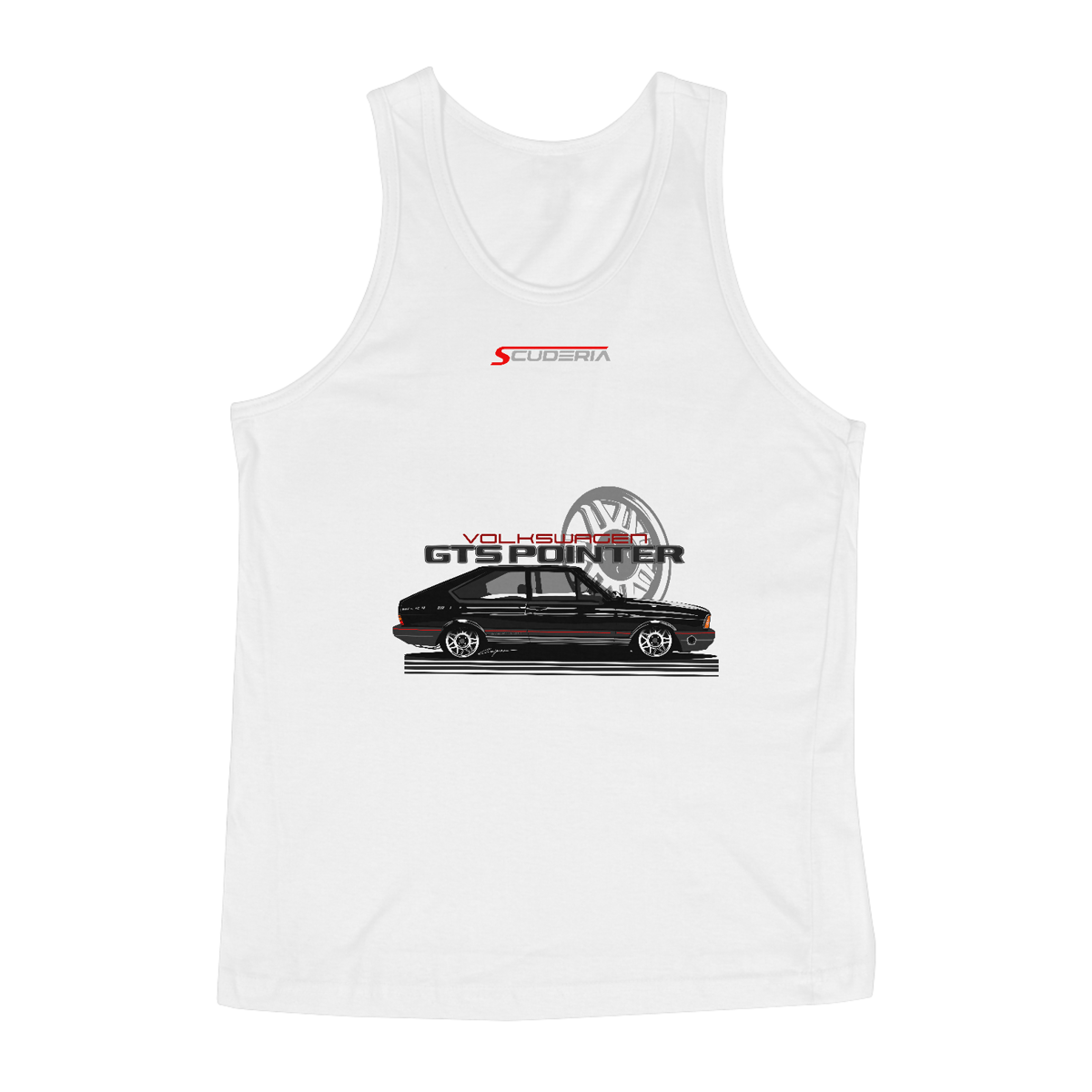 Nome do produto: Regata Masculina Quality Coleção Anos 80 Passat GTS Pointer Scuderia