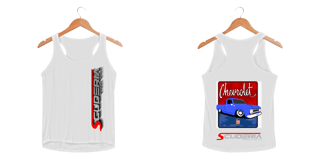 Nome do produto Regata Feminina Sport Dry UV Coleção Anos 70 C10 Azul Scuderia