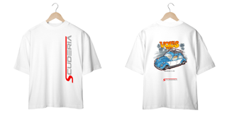 Nome do produto Camiseta Oversized Coleção Volks Day Fusca Azul Scuderia