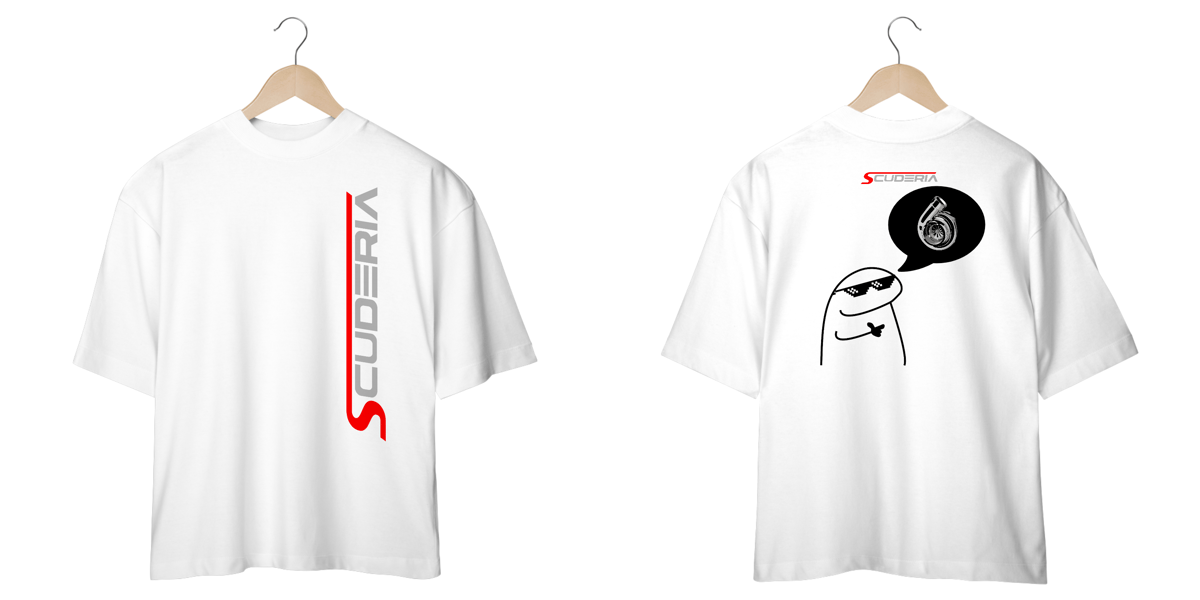 Nome do produto: Camiseta Oversized Flork Turbo Scuderia