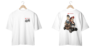 Nome do produto Camiseta Oversized Hot Rod Pin Up Scuderia