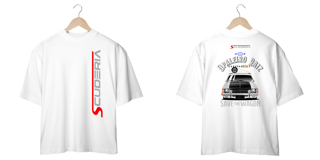 Nome do produto Camiseta Oversized Coleção Anos 70 Caravan SS 78 Branca Scuderia