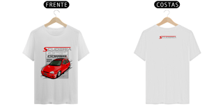 Nome do produto T-Shirt Pima Coleção Anos 90 Corsa GSI Vermelho Scuderia