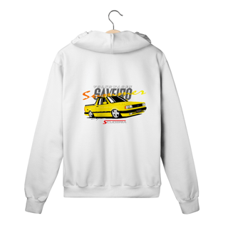 Nome do produto Moleton com Zíper Coleção Anos 90 Saveiro Summer Amarela Scuderia