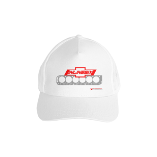 Nome do produto Boné Americano com Tela In Line Six Scuderia