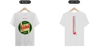 Nome do produto T-Shirt Pima Placa Vintage Castrol Scuderia