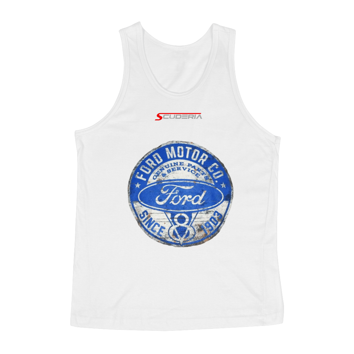 Nome do produto: Regata Masculina Ford Motor Company Scuderia