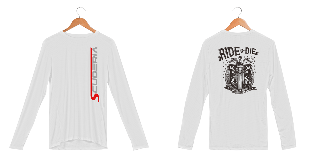 Nome do produto: Manga Longa UV Ride or Die Scuderia