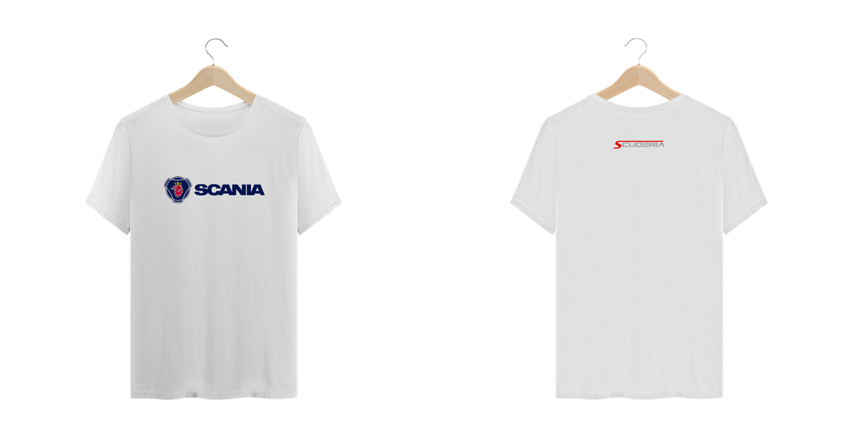 Nome do produto: T-Shirt Plus Size Scania Scuderia