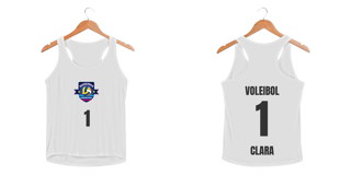 Nome do produto UV Clube do Voley Clara