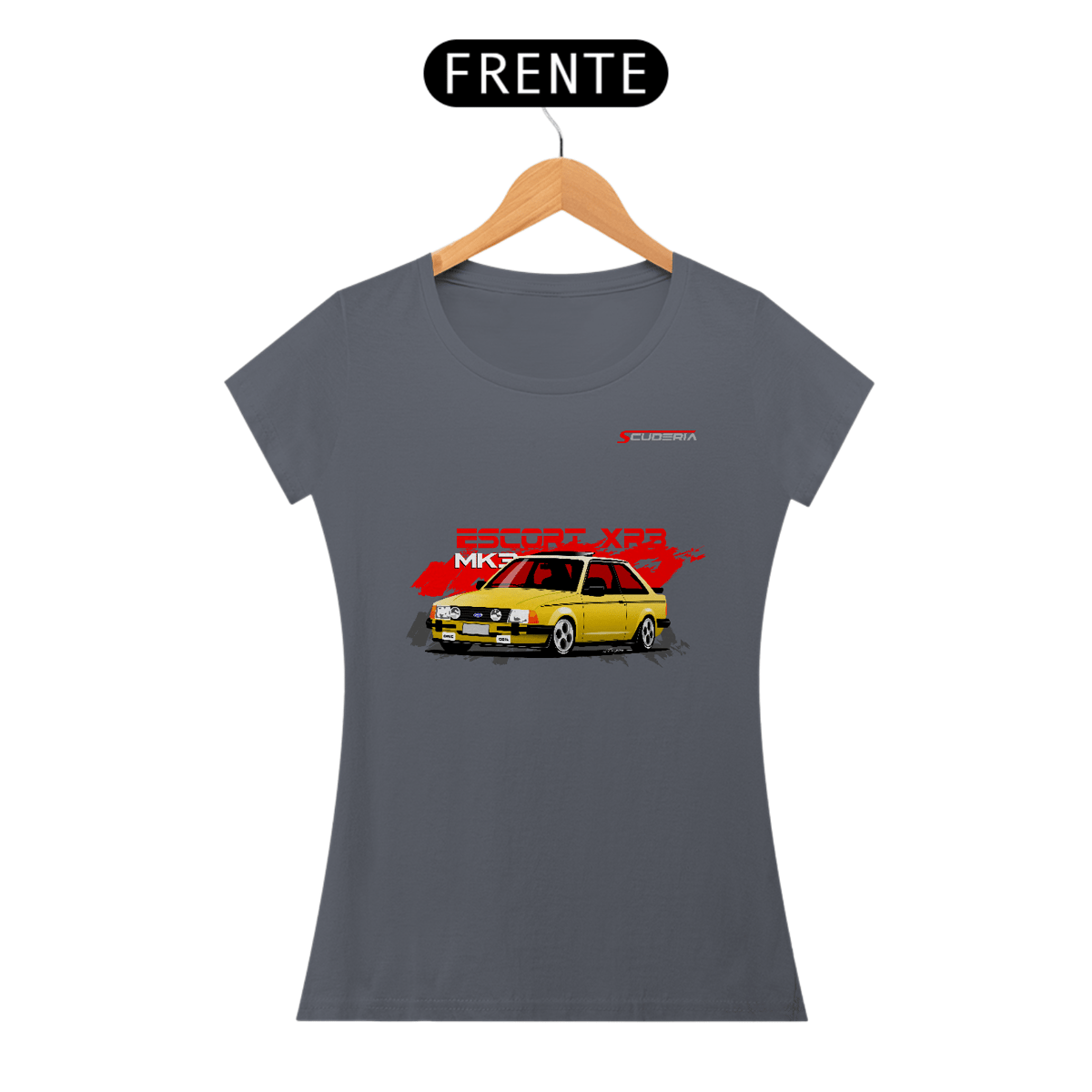 Nome do produto: Baby Long Pima Coleção Anos 80 Escort XR3 MK3 Scuderia
