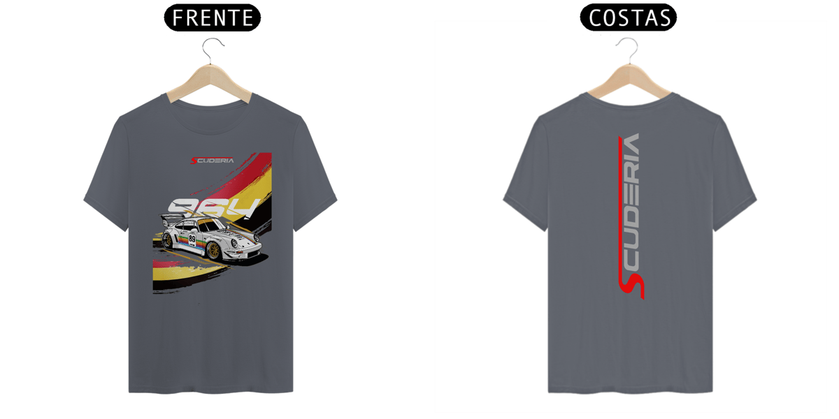 Nome do produto: T-Shirt Classic Porsche 964 Scuderia