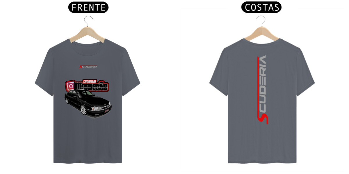 Nome do produto: T-Shirt Classic Omega Morcegão Scuderia