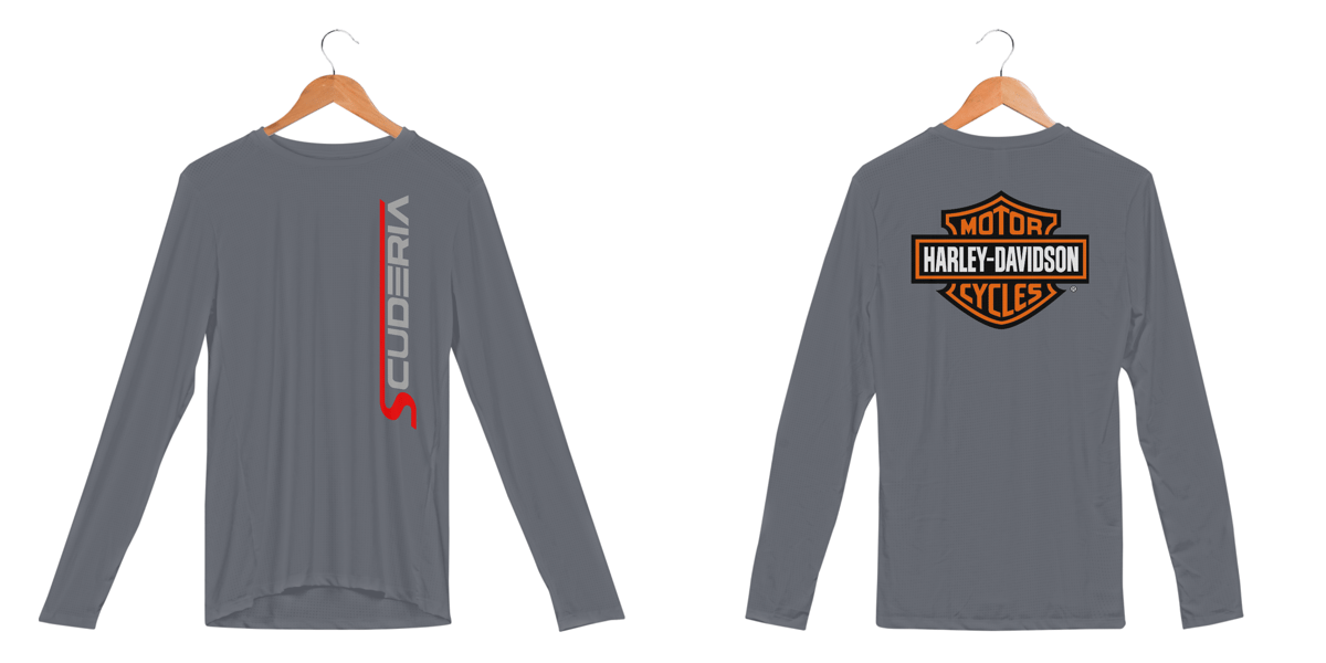 Nome do produto: Manga Longa UV Harley-Davidson Motorcycles Scuderia