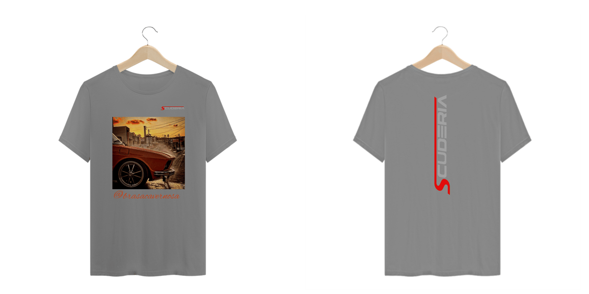 Nome do produto: T-Shirt Plus Size Brasa Cavernosa Pôr do Sol
