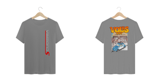 Nome do produto T-Shirt Plus Size Coleção Volks Day Fusca Azul Proibido Estacionar Scuderia