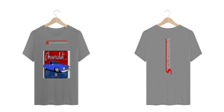 Nome do produto T-Shirt Plus Size Coleção Anos 70 C10 Azul Scuderia