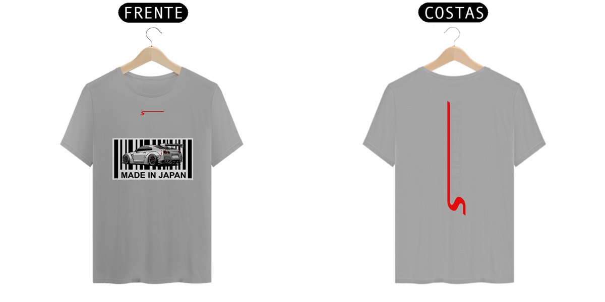 Nome do produto: T-Shirt Quality GTR Made in Japan Scuderia