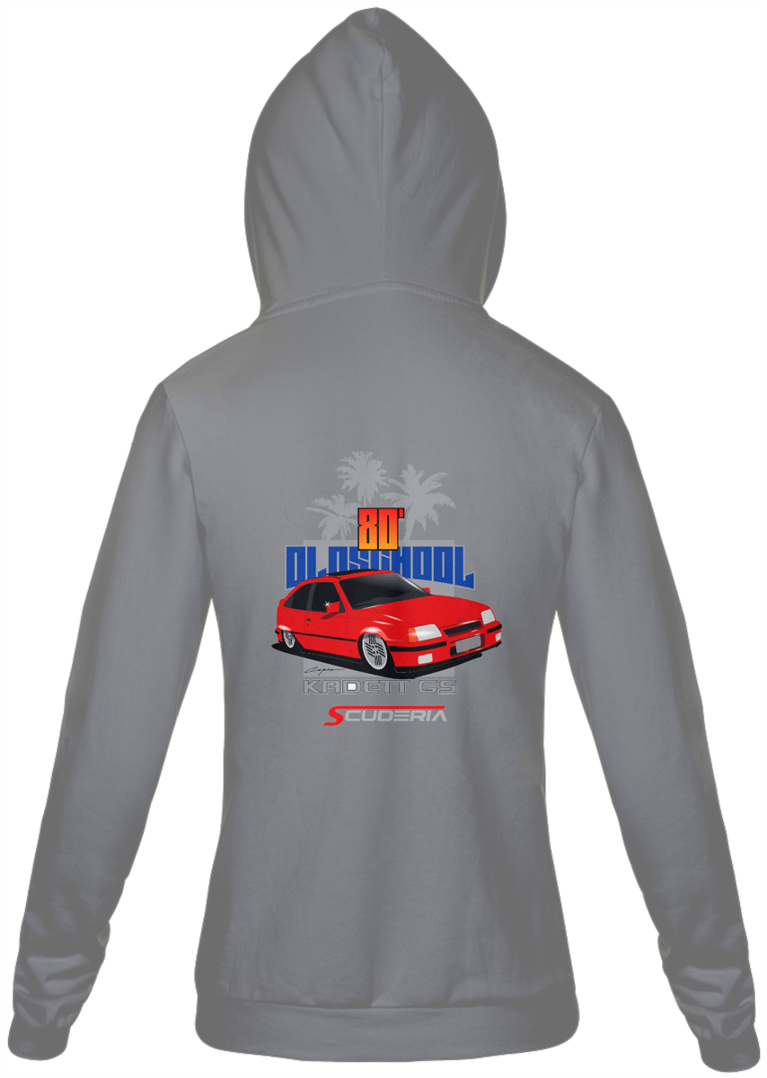 Nome do produto: Moleton com Zíper Coleção Anos 80 Kadett GS Scuderia