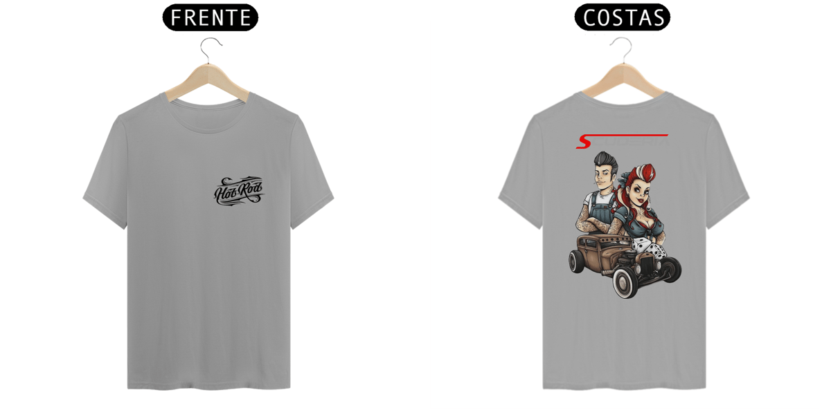 Nome do produto: T-Shirt Quality Hot Rod Pin Up Scuderia