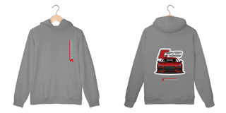 Nome do produto Moleton Canguru Audi R8 Scuderia