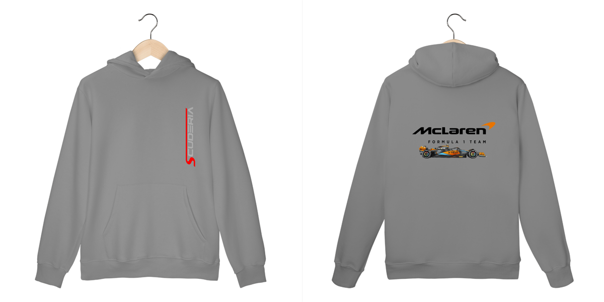 Nome do produto: Moleton Canguru Mclaren Fórmula 1 Team Scuderia