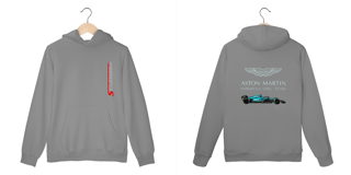 Nome do produto Moleton Canguru Aston Martin Fórmula One Team Scuderia