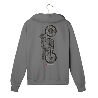 Nome do produto Moleton com Zíper Motor Racer Scuderia