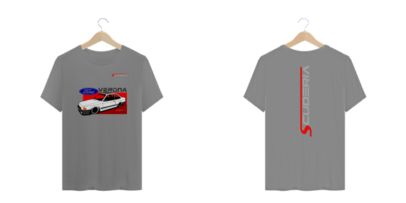T-Shirt Plus Size Ford Verona Branco Scuderia