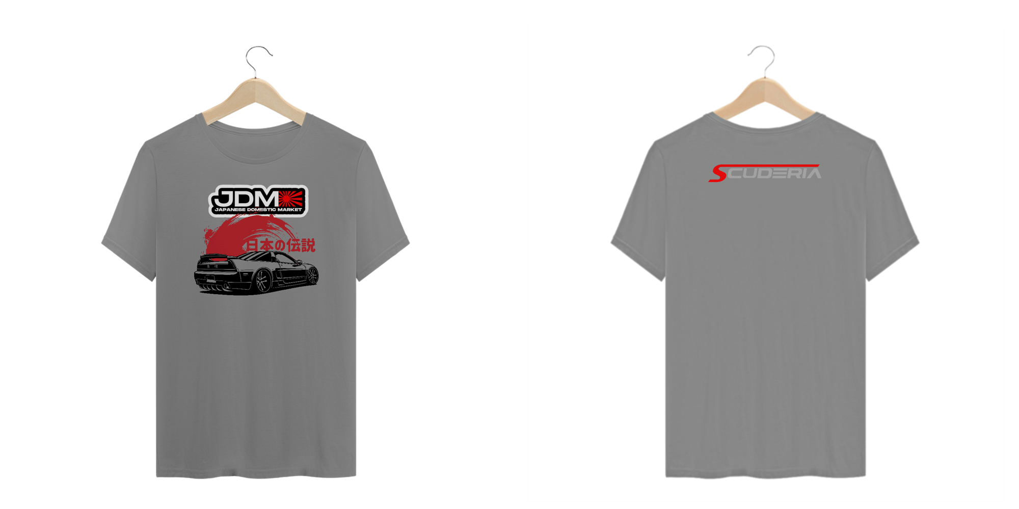 T-Shirt Plus Size Honda NSX JDM Scuderia