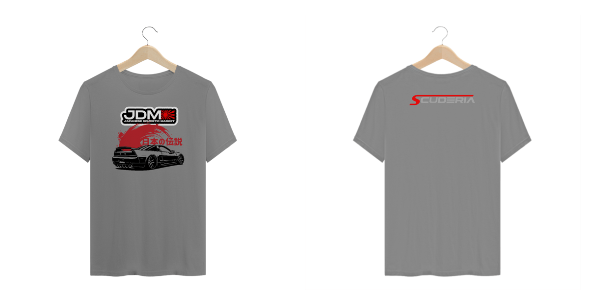 Nome do produto: T-Shirt Plus Size Honda NSX JDM Scuderia
