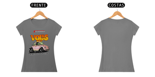 Nome do produto Baby Long Estonada Coleção Volks Day Fusca Rat Look Rosa Scuderia