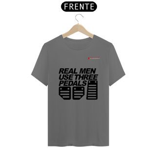 Nome do produto T-Shirt Estonada Real Men Use Three Pedals Scuderia