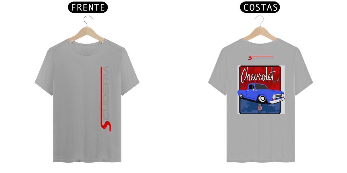 Nome do produto: T-Shirt Classic Coleção Anos 70 C10 Azul Scuderia