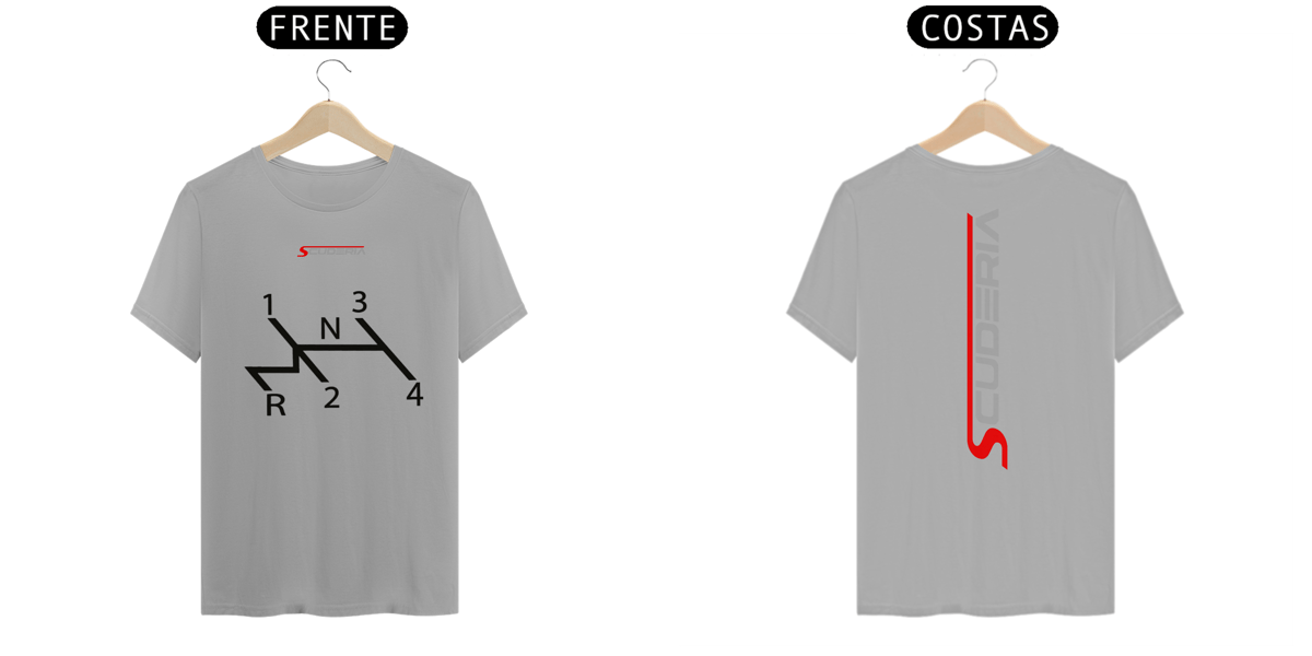Nome do produto: T-Shirt Classic Câmbio Volks Air Cooled Scuderia