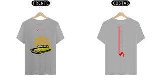 Nome do produto T-Shirt Classic Coleção Anos 70 Chevette GPII Amarelo Scuderia