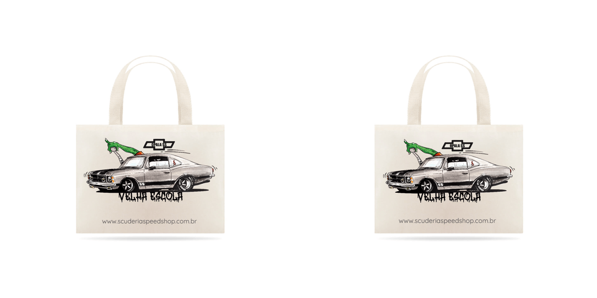 Nome do produto: Ecobag Opala SS Ghost