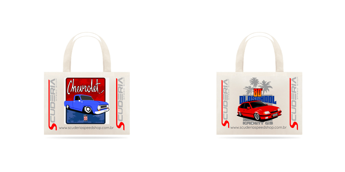 Nome do produto: Ecobag kadett GS/C10 Scuderia 