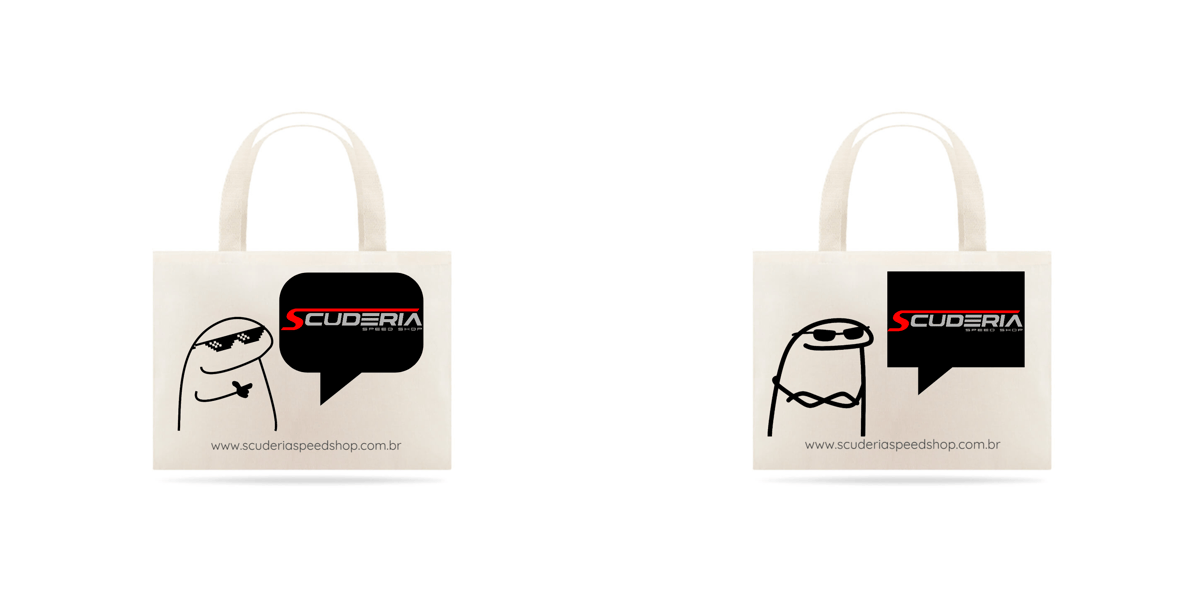 Nome do produto: Ecobag Flork Scuderia