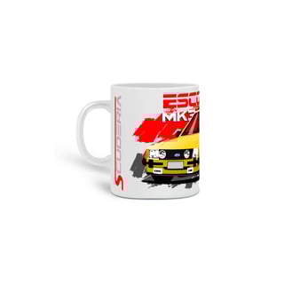 Nome do produto Caneca Porcelana Coleção Anos 80 Escort XR3 MK3 Scuderia