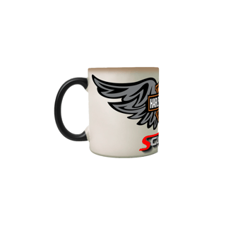 Nome do produto Caneca Mágica Harley Davidson Motor Cycles Scuderia