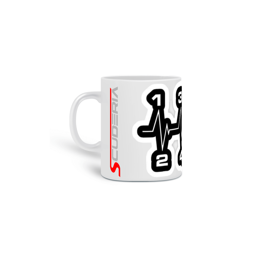 Nome do produto: Caneca Câmbio Manual Scuderia