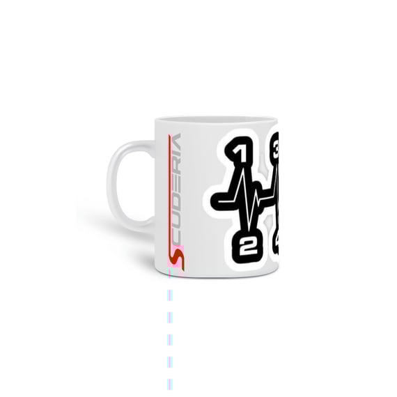 Caneca Câmbio Manual Scuderia