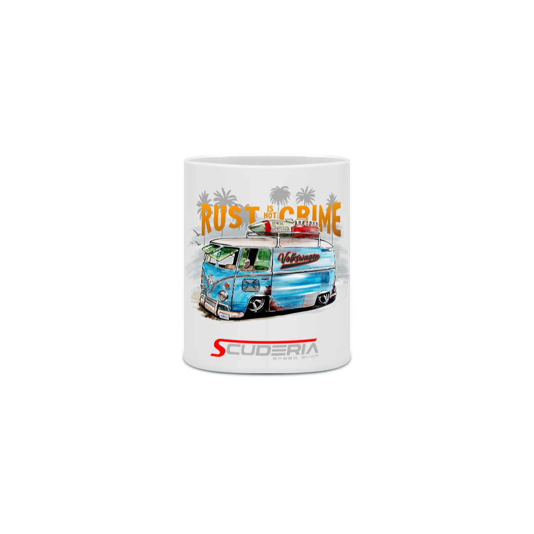 Nome do produto: Caneca de Porcelana Kombi Rat Look