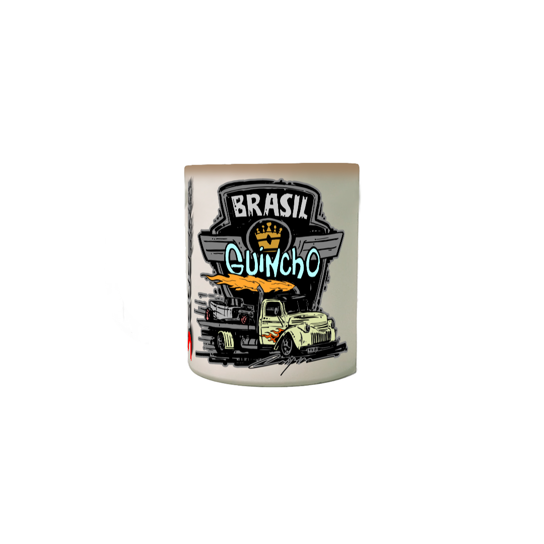 Nome do produto: Caneca Mágica Brasil Guincho Scuderia