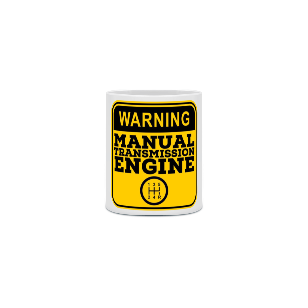 Nome do produto: Caneca Porcelana Manual Transmission Scuderia