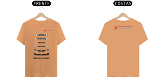 Nome do produto T-Shirt Estonada Linha do Tempo Frente Golf GTI Scuderia