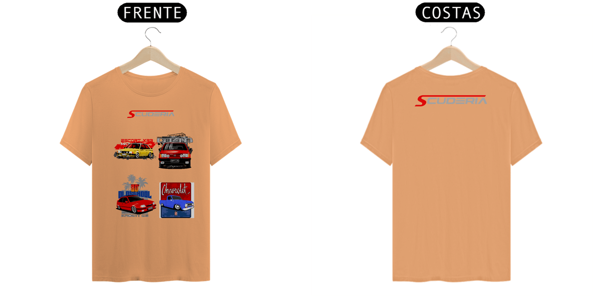 Nome do produto: T-Shirt Estonada Clássicos Brasileiros Scuderia