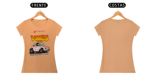 Nome do produto Baby Long Estonada Coleção Volks Day Fusca Rat Look Rosa Scuderia